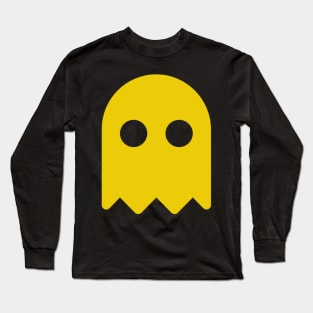 Yellow Ghost Long Sleeve T-Shirt